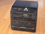 Ge 11-6027A Am Fm Dual Cassette Deck Stereo Integrated Audio Works No Spkrs Used. Price: $49.99.
