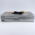 Sylvania SRDD495 Vcr Dvd Combo Player Vhs Tested & Works No Remote (see Video) Used. Price: $52.50.