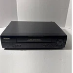 Vtg Sharp H932 4 Head Rapid Rewind Vcr Vhs Player Recorder For Parts Repair Used. Price: $25.05.
