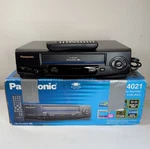 Panasonic Omnivision Blue Line PV-V4021 4-HEAD Vhs Video Player Open Box Tested. Price: $199.91.