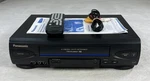 Panasonic Omnivision PV-V4522 Blueline Vcr Vhs Player Recorder W Remote Tested Used. Price: $79.99.
