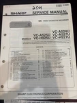 Sharp VC-H927U VC-H925U VC-A527U VC-A525U VC-A524U Service Manual &2948 Original Very. Price: $28.99.