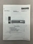 Sanyo VHR9670 Original Service Manual Free Shipping Good. Price: $12.00.