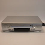 Panasonic PV-V4524S 4-HEAD Hi-fi Stereo Vhs Video Cassette Player Vcr Silver Used. Price: $59.00.