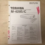 Toshiba Service Manual For The M-4285 Vcr Video Cassette Recorder Very. Price: $17.98.