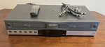 Go-video DDV9550 Dual-deck Vhs Vcr Recorder, Player, Copier, With Remote Used. Price: $30.00.