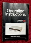 Operating Instructions Manual Panasonic PV-1364 Omnivision Vhs Video Cassette Very. Price: $14.95.