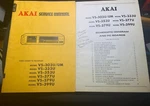 Akai VS-303U/UM, VS-333U, Vhs Video Cassette Recorder Original Service Manual Very. Price: $19.99.