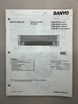 Sanyo VHR-9415 9416 9412 M71 Original Service Manual Free Shipping Good. Price: $12.00.