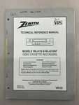 Zenith VRL4110 VRL4210HF Original Service Manual Free Shipping Good. Price: $14.00.
