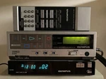 Olympus VC-105-U Portable Vcr And VR-208-U Tuner With VF-RM6 Remote Used. Price: $200.00.