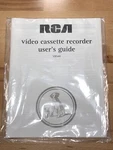Rca VR540 Vcr Video Cassette Recorder User's Guide Manual Original Like. Price: $12.93.
