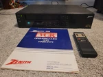 Zenith VRS51 Vcr Player Recorder Remote & Manual - Tested/works Used. Price: $100.00.