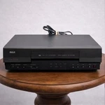 Rca VR603AHF Home Theatre Vhs Hi Fi Stereo 4 Head Video Cassette Recorder Player Used. Price: $68.00.