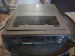 Vintage Quasar Vhs Video Cassette Recorder Top Load Vcr Model VP5435WQ Used. Price: $133.33.