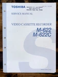 Toshiba M-622C Vcr Service Manual *original* Unspecified. Price: $19.97.