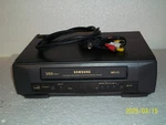 Samsung VR8419C Vhs Hifi Stereo Vcr Head - Technician Serviced, No Remote Used. Price: $36.37.