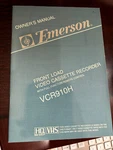 Emerson VCR910H VCR-910H Owners Manual User Guide **original** Very. Price: $9.99.