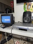 Panasonic PV-V4624S Vhs Vcr Player Silver Blue Line Omnivision Hi-fi Used. Price: $60.00.