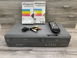 Magnavox Dvd Vcr Combo Player DV200MW8, Remote, Cords, & Tapes. Tested Used. Price: $109.99.