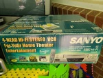 Sanyo VWM-690 4-HEAD Hi-fi Stereo Vcr Video Cassette Recorder New In Box Open. Price: $259.95.