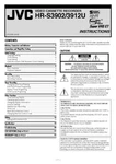 Jvc HR-S3902U HR-S3912U Vcr Owners Instruction Manual Reprint New. Price: $22.24.