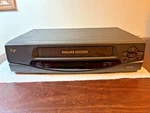 Philips Magnavox VRZ223AT22 Vcr Plus Vhs Player Video Cassette Recorder Forparts. Price: $12.95.