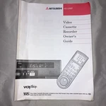 Mitsubishi HS-U35 Video Cassette Recorder Owner's Guide Only Vintage Good. Price: $14.75.