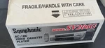 Symphonic Ac/dc Video Cassette Player SV206G New In Open Box. Price: $100.00.