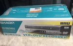 Sharp Vcr/dvd Recorder Combination DV-RW340U Open Box. Price: $220.00.