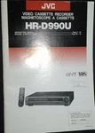 Jvc HR-D990U Vcr Owners Manual Original Good. Price: $29.99.