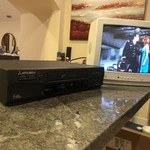Mitsubishi HS-U776 Super Video Cassette Recorder Vcr Vhs Tested No Remote Used. Price: $99.95.
