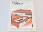 Vcrfacts Panasonic PV-1222 Technical Service Data Manual VCR-113 Howard W. Sams. Price: $31.95.