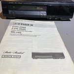 Fisher FVH-4502 Stereo Video Cassette Recorder. Turns On But That's It For. Price: $19.99.
