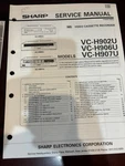 Orig. Sharp VC-H902U VC-H906U VC-H907U Vcr Repair & Service Manual *original* Very. Price: $27.99.