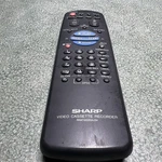Sharp RRMCG0055AJSA Factory Original Vcr Remote VC-H942U, VC-A543U, VC-H945U Used. Price: $9.99.