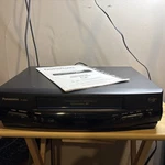 Panasonic PV-8455S Vhs Head Blueline Vcr Player Instructions. Tested No Remote Used. Price: $75.00.