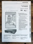Hitachi VT-FX624A Vcr Owners / User Manual *original* Good. Price: $19.97.
