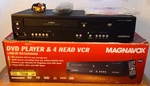 Magnavox DV220MW9 Dvd Player Vcr Recorder With Box Manual Remote Cables Tested Used. Price: $134.99.