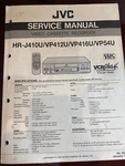 Jvc HR-J410U HR-VP412U HR-VP416U HR-VP54U Repair Service Manual Vcr *original** Very. Price: $28.99.