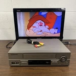 Emerson EV818 Vcr Player Vhs Recorder Hifi Stereo 4 Head W/ Cables - No Remote Used. Price: $44.95.