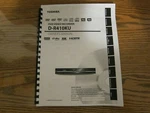 Owners User Manual Operating Instructions For Toshiba Recorder Dvd Vcr By Model Open. Price: $45.00.