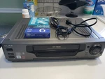 Sony SLV-741HF Vcr Vhs Player / Recorder No Remote With Av Cables + Blank Works Used. Price: $84.99.