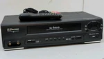 Vtg Emerson EWV401A Vcr DA-4HEAD Digital Tracking. Remote And Cords! Tested, Used. Price: $85.00.