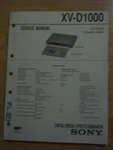 Sony Service Manual For The XV-D1000 Digital Special Effects Generator Mp Very. Price: $17.98.