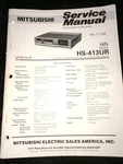 Mitsubishi HS-413UR Original Vhs Hi-fi Vcr Service Manual 1987-88 Free Shipping! Very. Price: $25.07.
