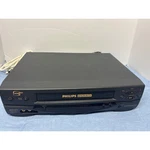 Philips Magnavox Vcr VRZ360 AT01 Black Good 4-HEAD Hi-fi Plus+ Vhs Hq Player Used. Price: $45.00.