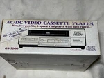 Tote Vision Gs 5000 Ac/dc Video Cassette Player Vhs Open Box, Never Used!. Price: $175.00.