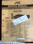 Jvc HR-D750U HRD750U Vcr Repair Service Manual From Usa 1695 3567 **original** Very. Price: $28.99.
