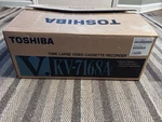 Vintage, Toshiba KV-7168A Virtual Real Time & Lapse Vcr, New Open Box. Price: $150.00.